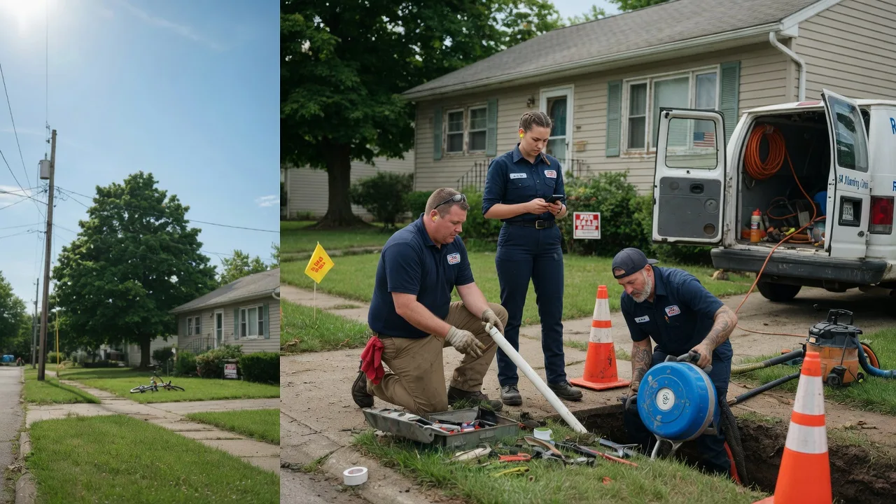 Sewer Line Repair in Hennepin, OK near me